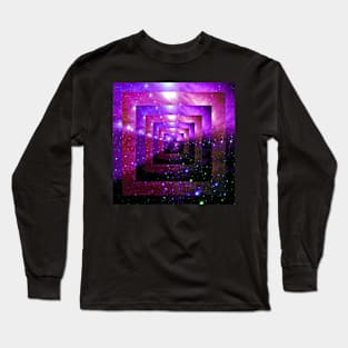 Pink Nebula Long Sleeve T-Shirt